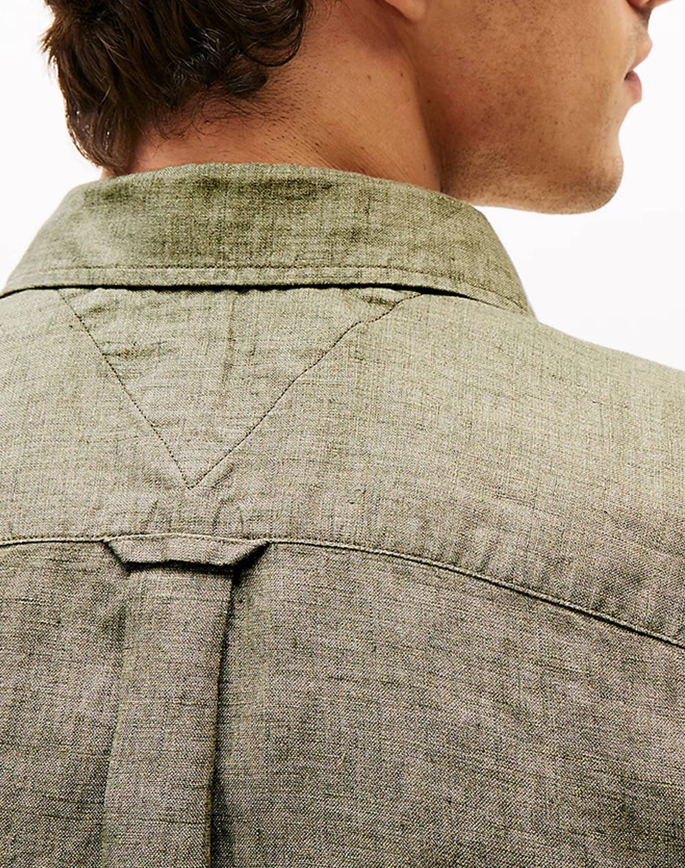 TOMMY HILFIGER PIGMENT DYED LI SOLID RF SHIRT