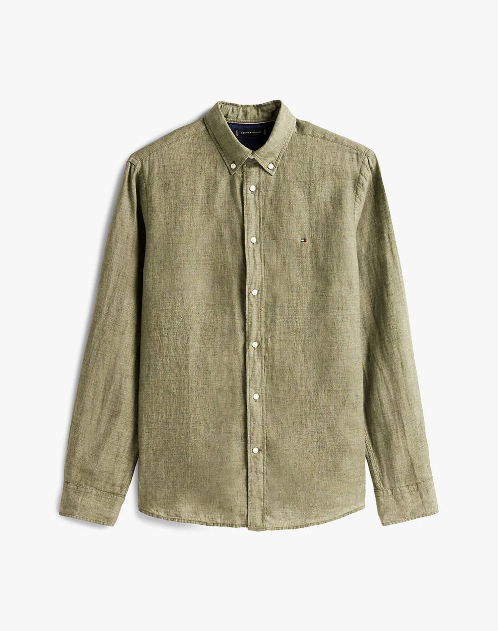 TOMMY HILFIGER PIGMENT DYED LI SOLID RF SHIRT