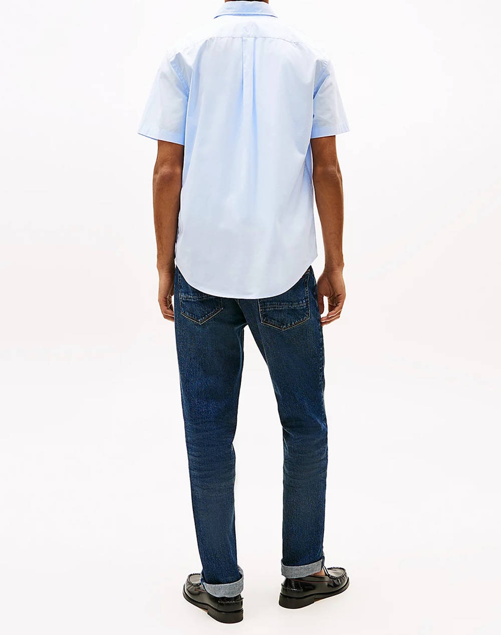 TOMMY HILFIGER FLEX POPLIN SOLID S/S SHIRT