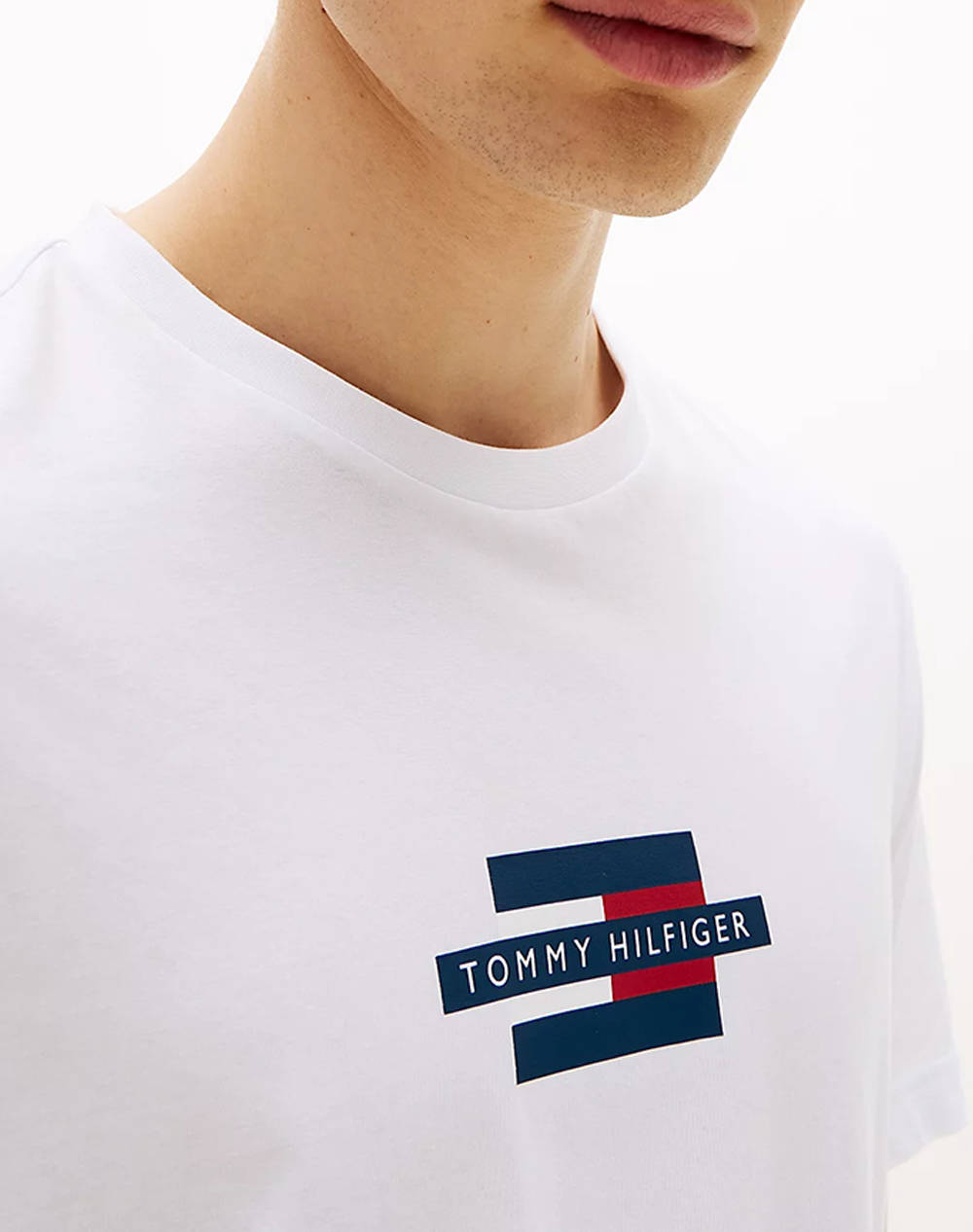 TOMMY HILFIGER FLAG BOX TEE