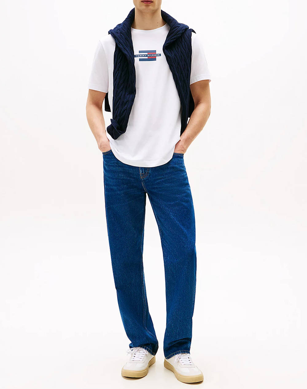 TOMMY HILFIGER FLAG BOX TEE