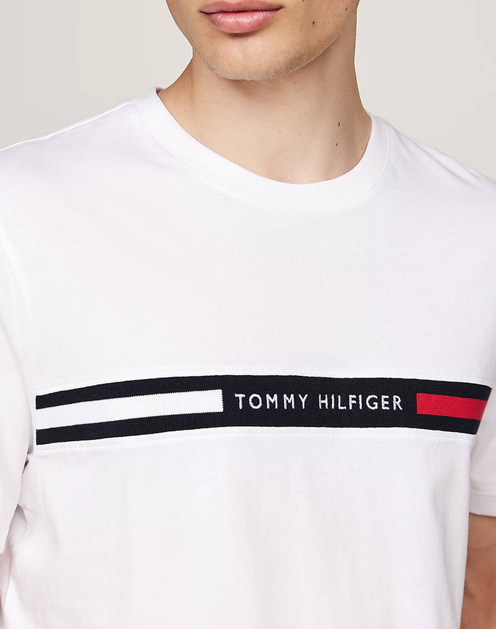 TOMMY HILFIGER HILFIGER CHEST INSERT TEE