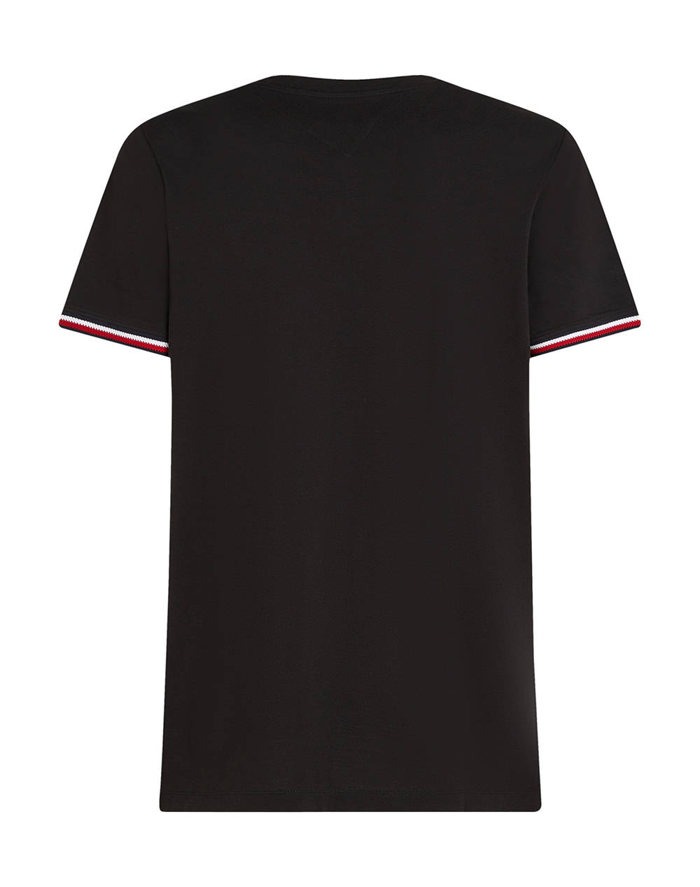 TOMMY HILFIGER GLOBAL STRIPE CUFF TEE