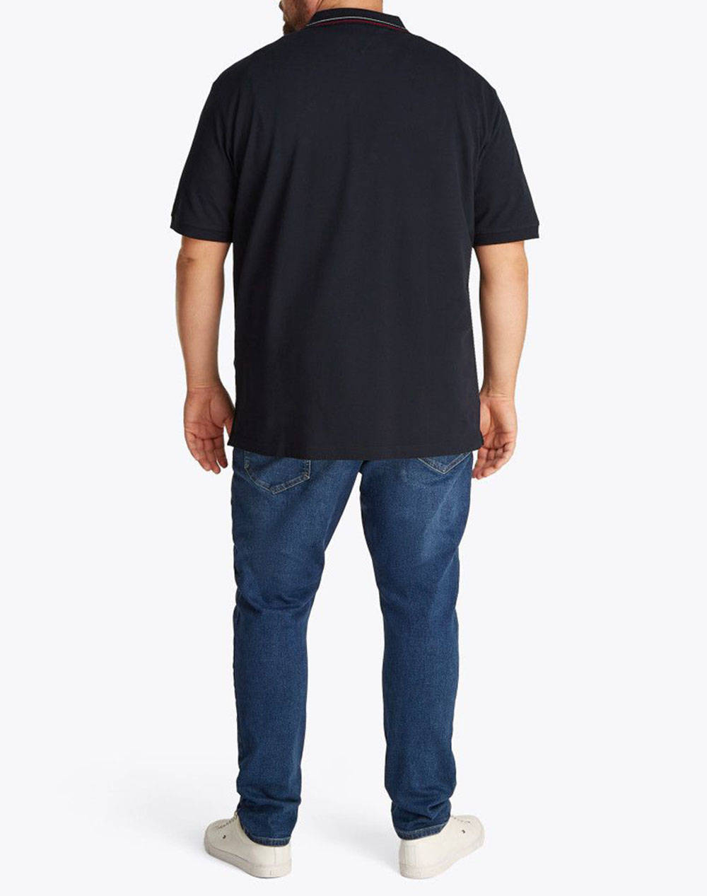 TOMMY HILFIGER BT-PLACKET INTEREST REG POLO-B