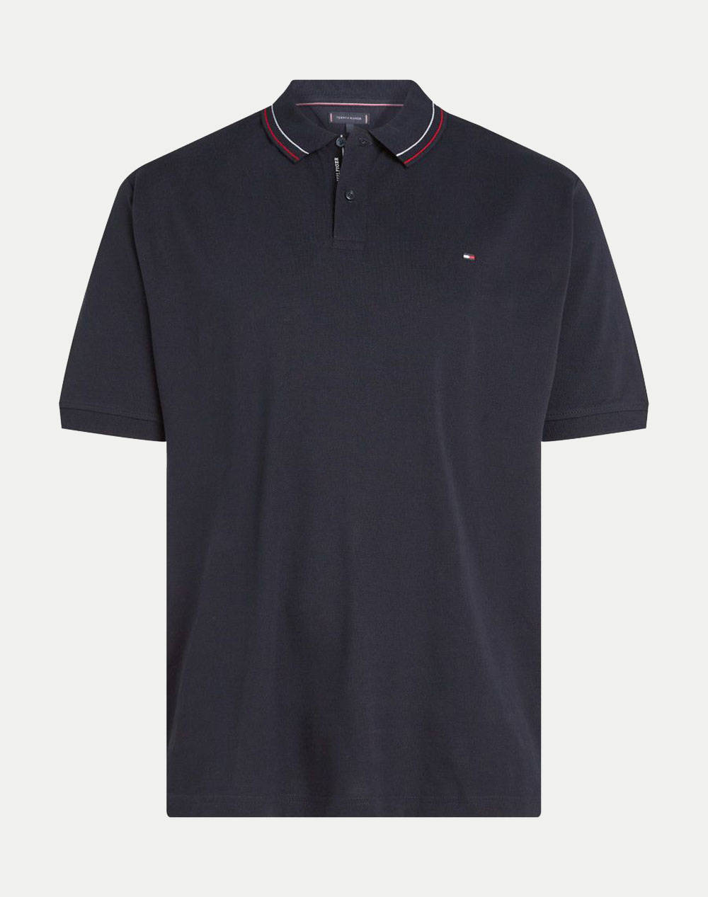 TOMMY HILFIGER BT-PLACKET INTEREST REG POLO-B