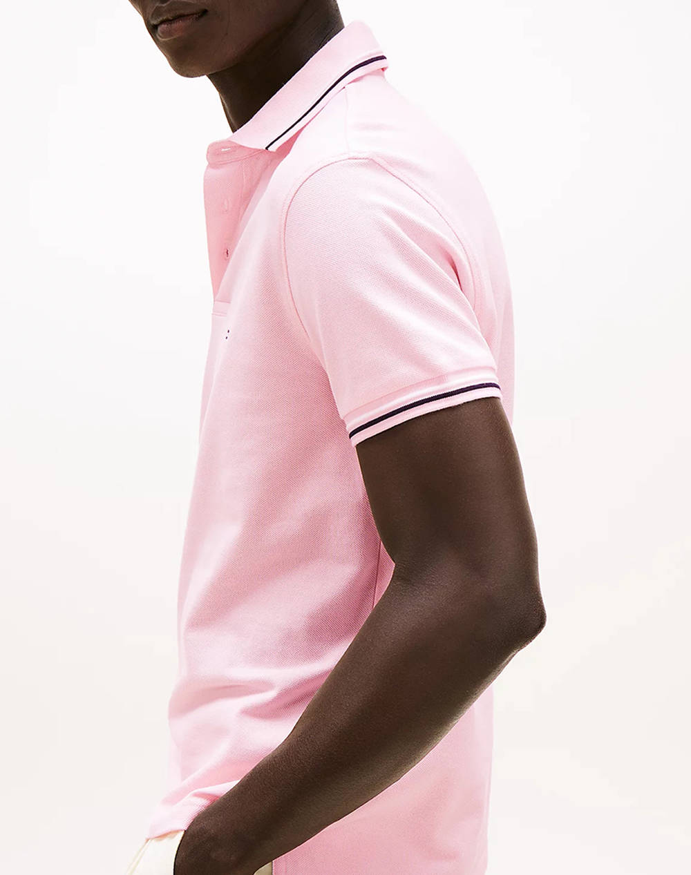 TOMMY HILFIGER TIPPED SLIM FIT SEASONAL POLO