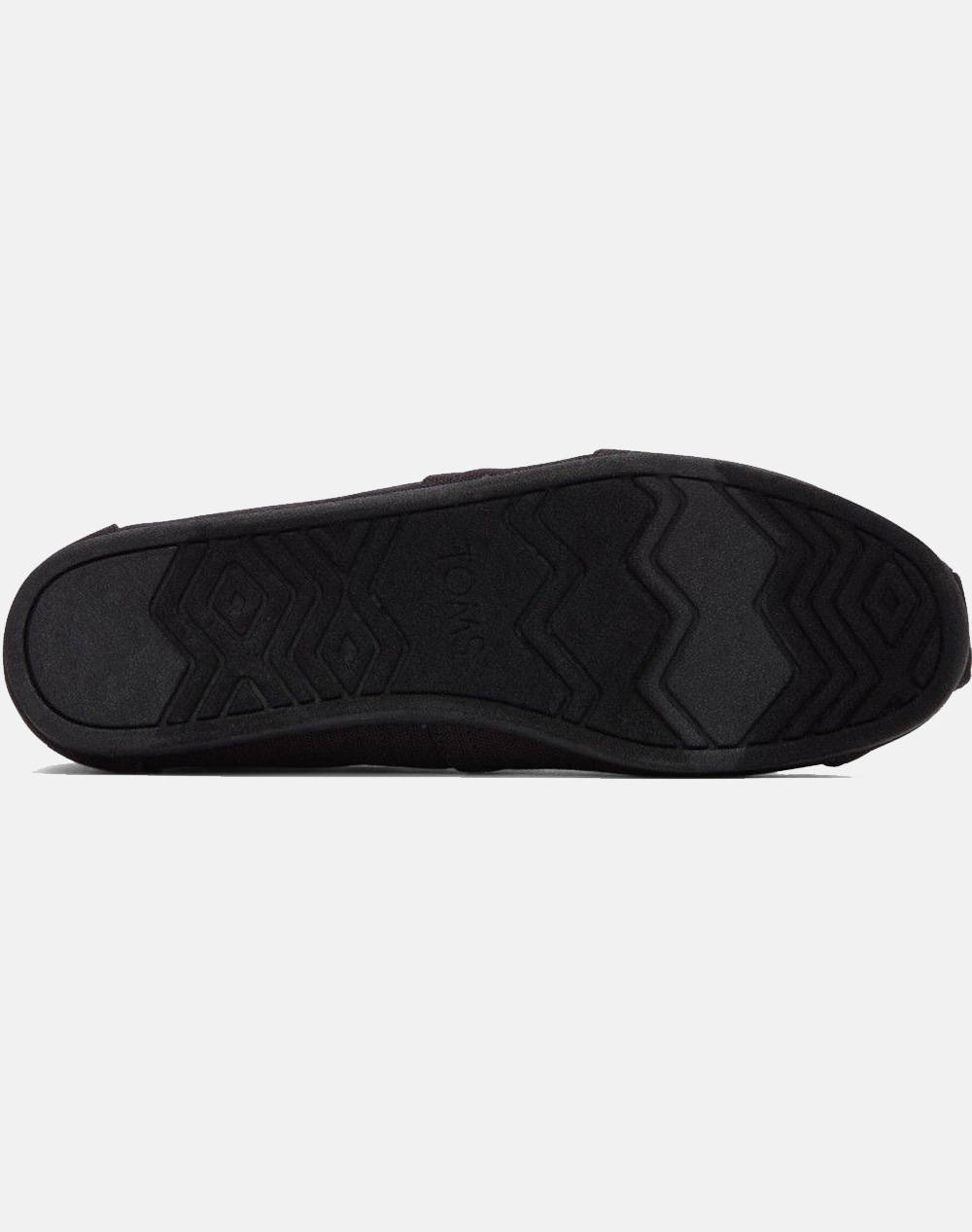 TOMS BLK/BLK REC CTTN CAN MN ALPR ESP
