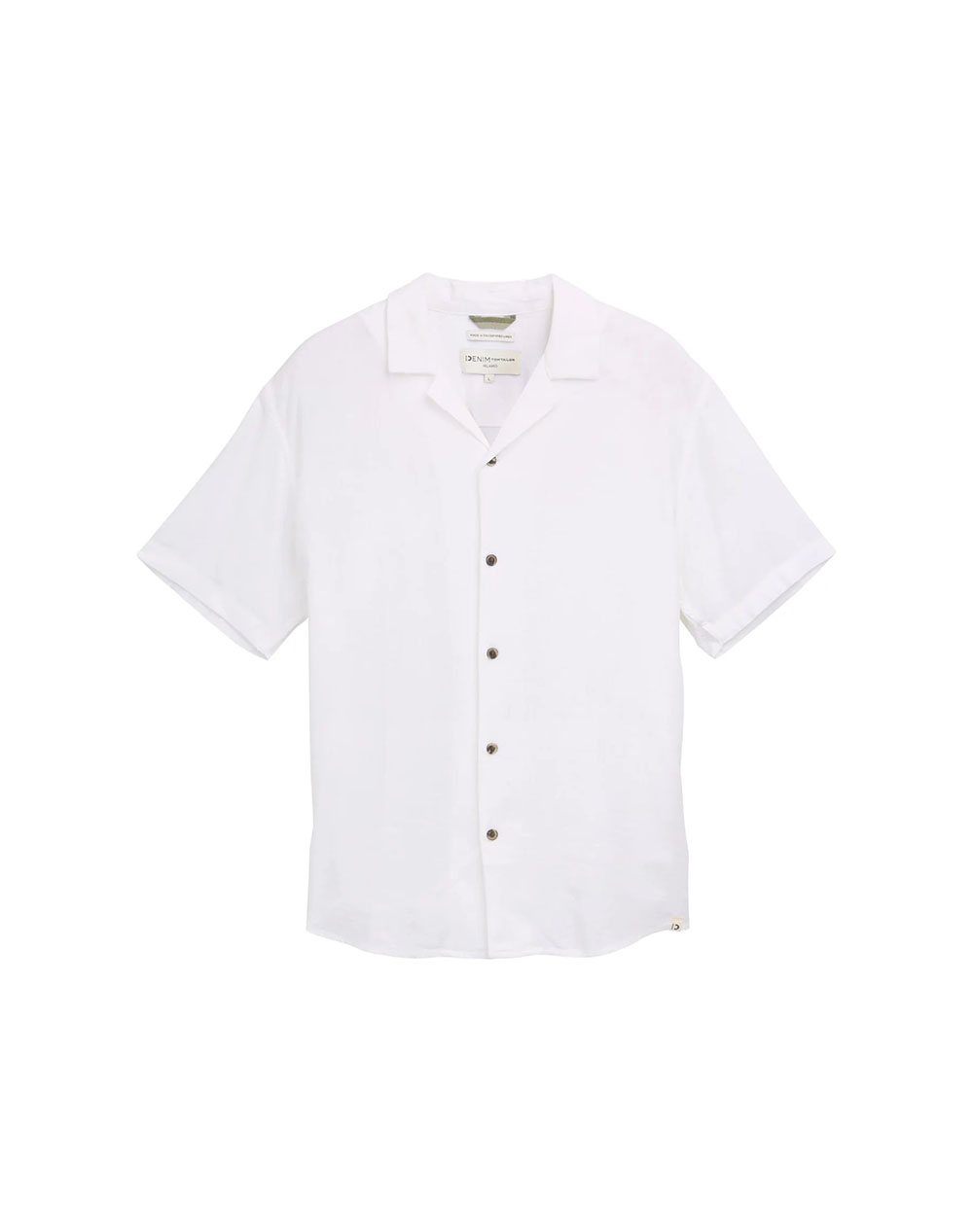 TOM TAILOR RELAXED VISCOSE LINEN SHIRT CAMASA DE BARBATI