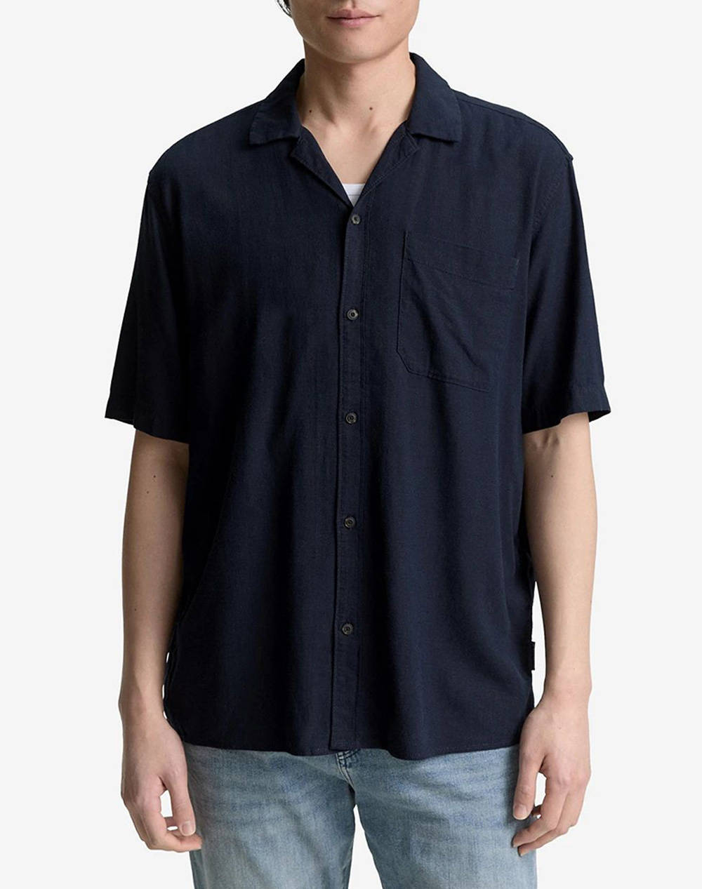TOM TAILOR COMFORT VISCOSE LINEN SH CAMASA DE BARBATI