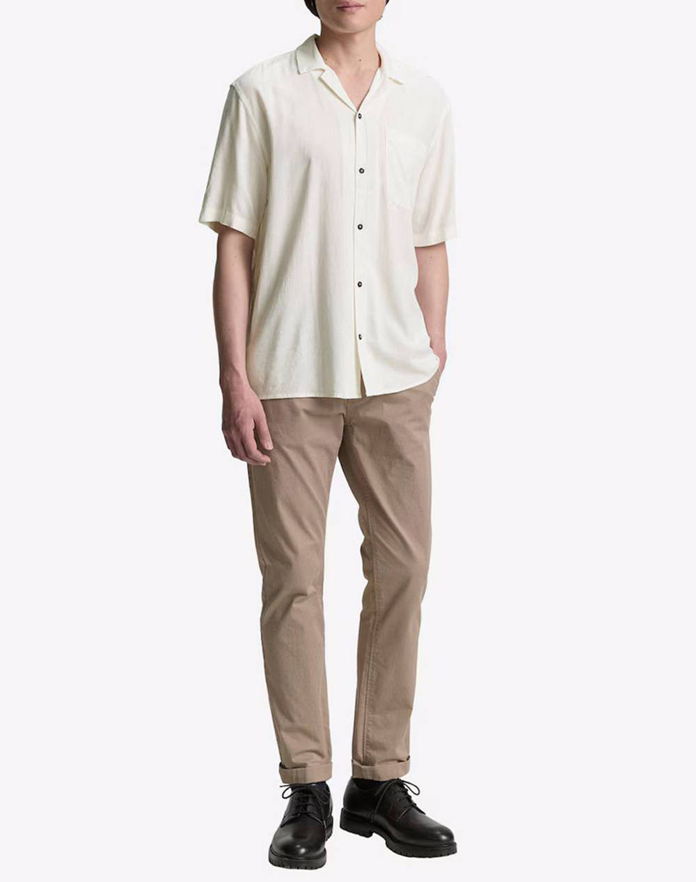 TOM TAILOR COMFORT VISCOSE LINEN SH CAMASA DE BARBATI
