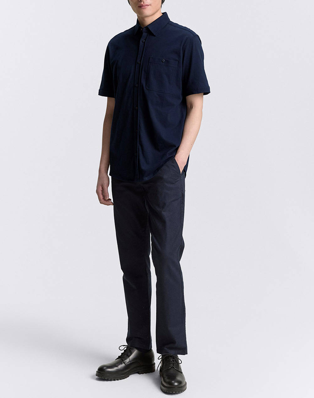 TOM TAILOR SLUBYARN JERSEY S CAMASA DE BARBATI