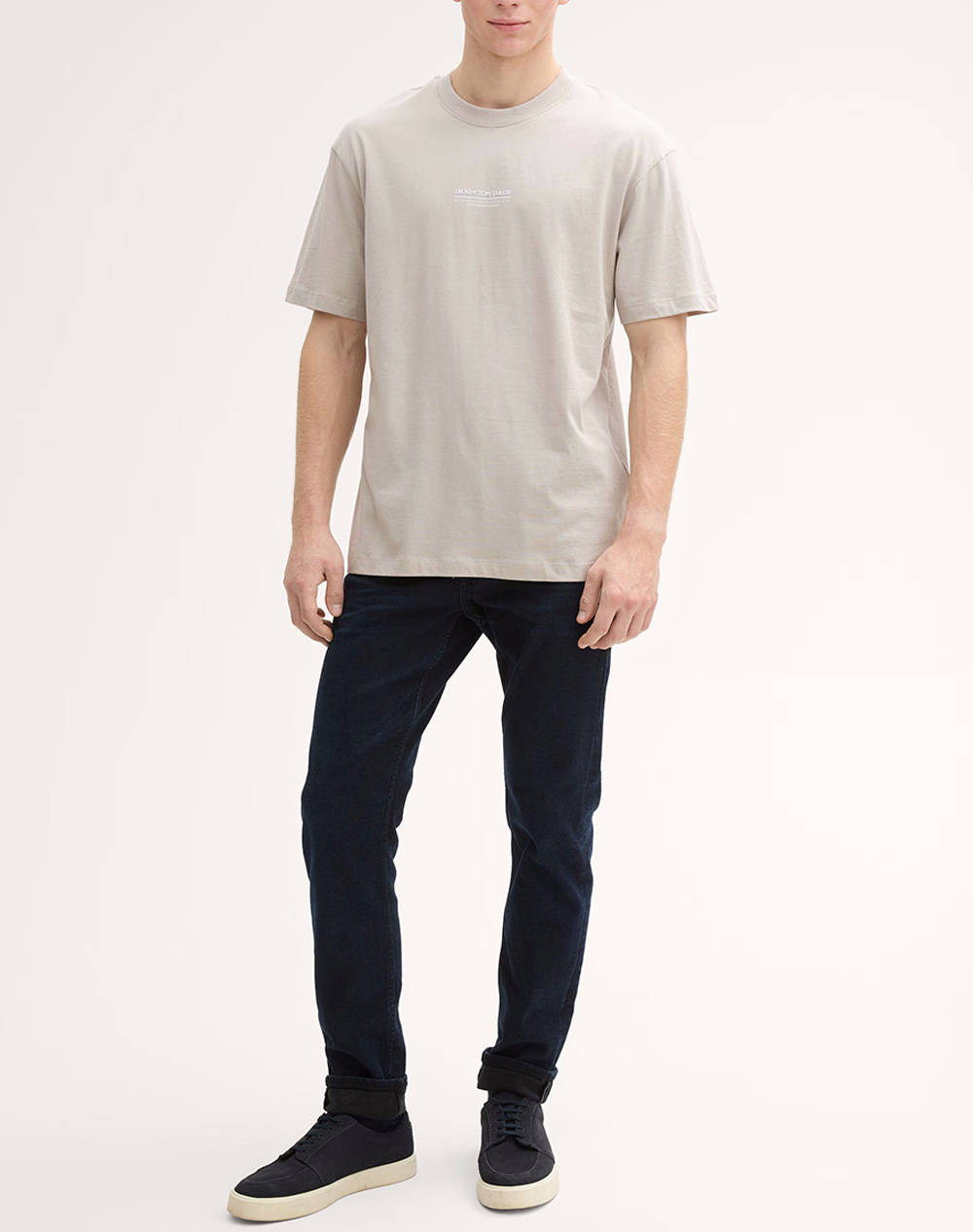 TOM TAILOR RELAXED PRINTED T-SHIRT BLUZA DE BARBATI