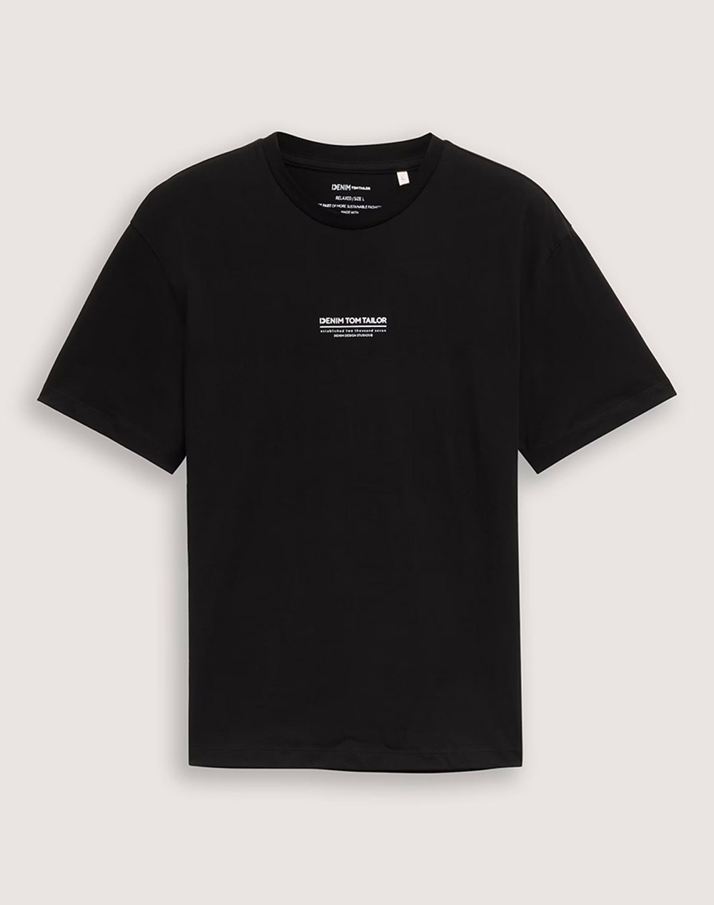 TOM TAILOR RELAXED PRINTED T-SHIRT BLUZA DE BARBATI