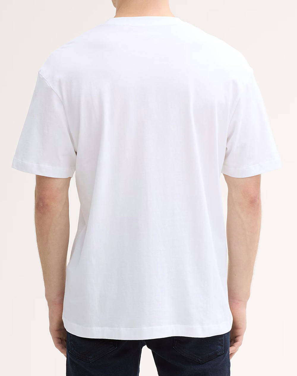 TOM TAILOR RELAXED PRINTED T-SHIRT BLUZA DE BARBATI