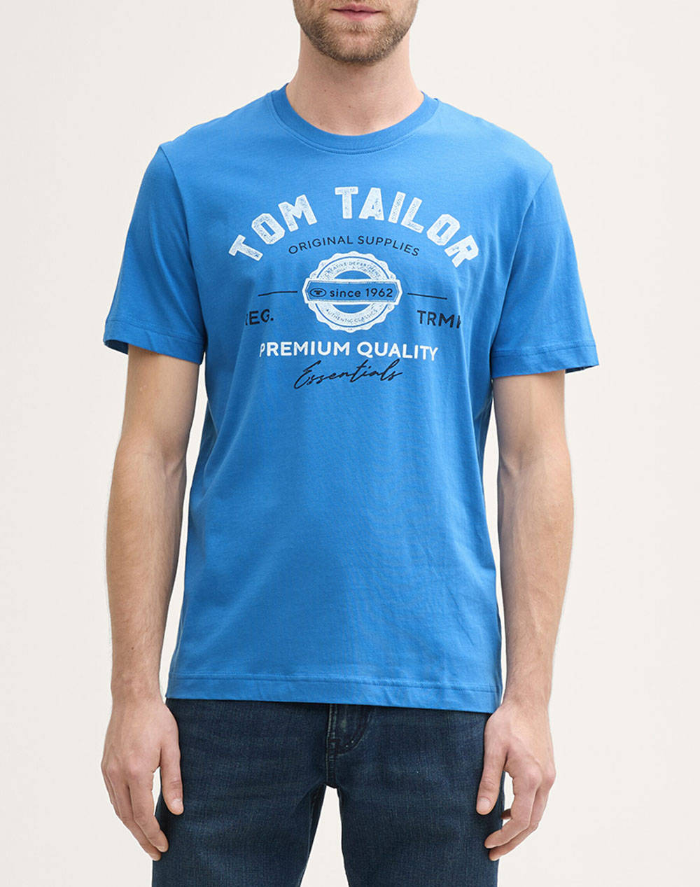 TOM TAILOR LOGO BLUZA DE BARBATI