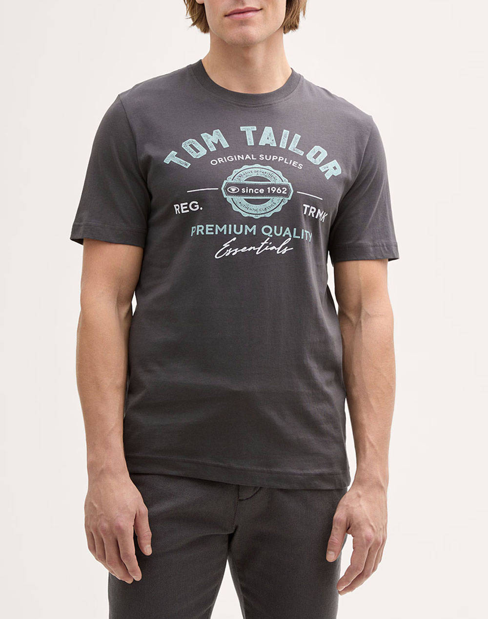 TOM TAILOR LOGO BLUZA DE BARBATI