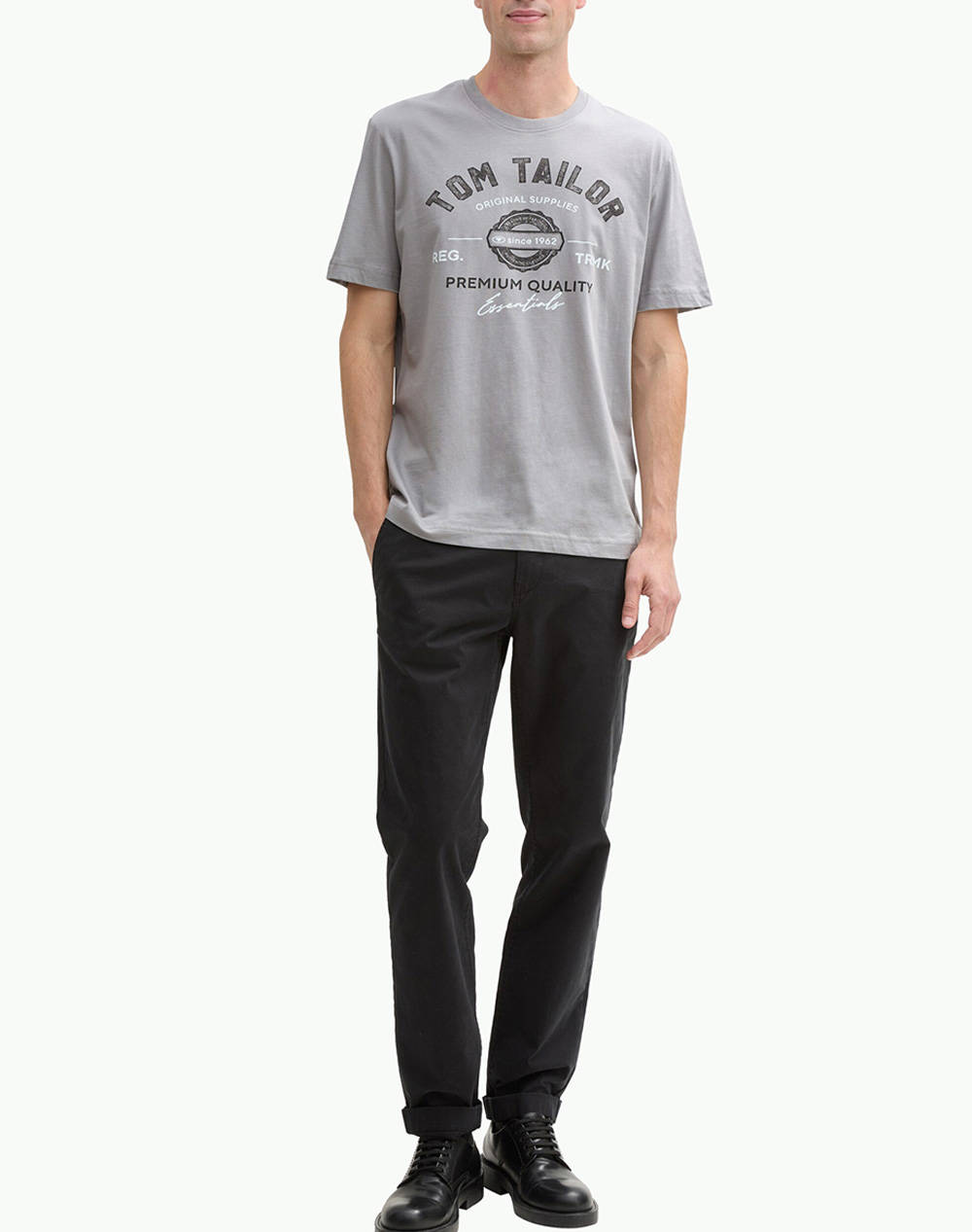 TOM TAILOR LOGO BLUZA DE BARBATI