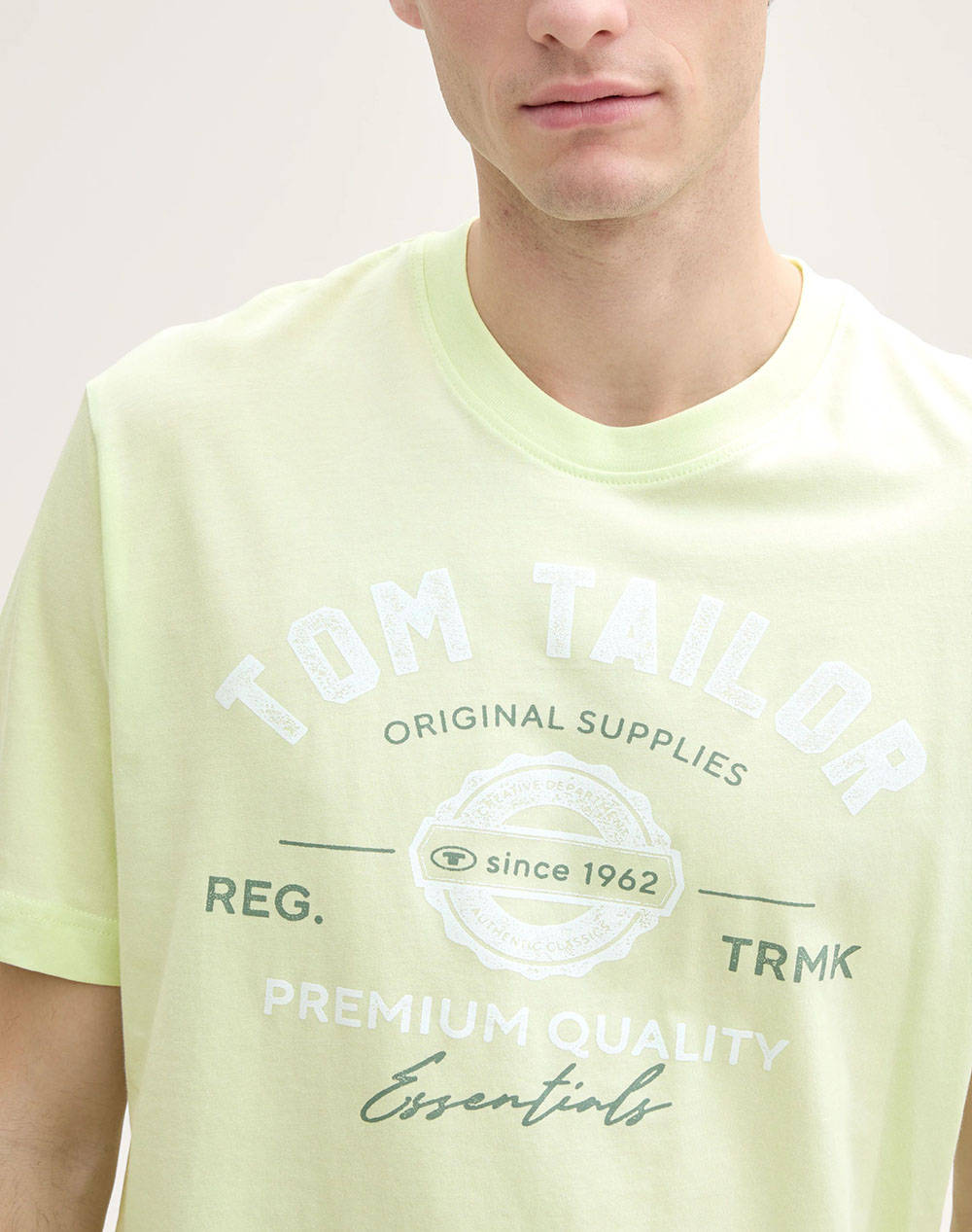 TOM TAILOR LOGO BLUZA DE BARBATI