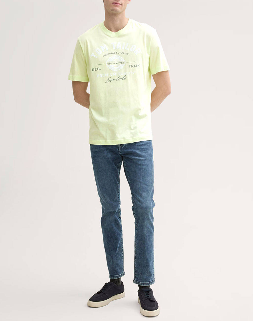 TOM TAILOR LOGO BLUZA DE BARBATI