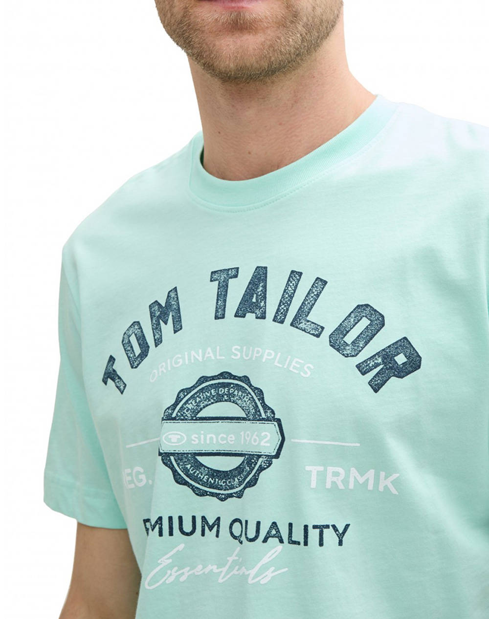TOM TAILOR LOGO BLUZA DE BARBATI