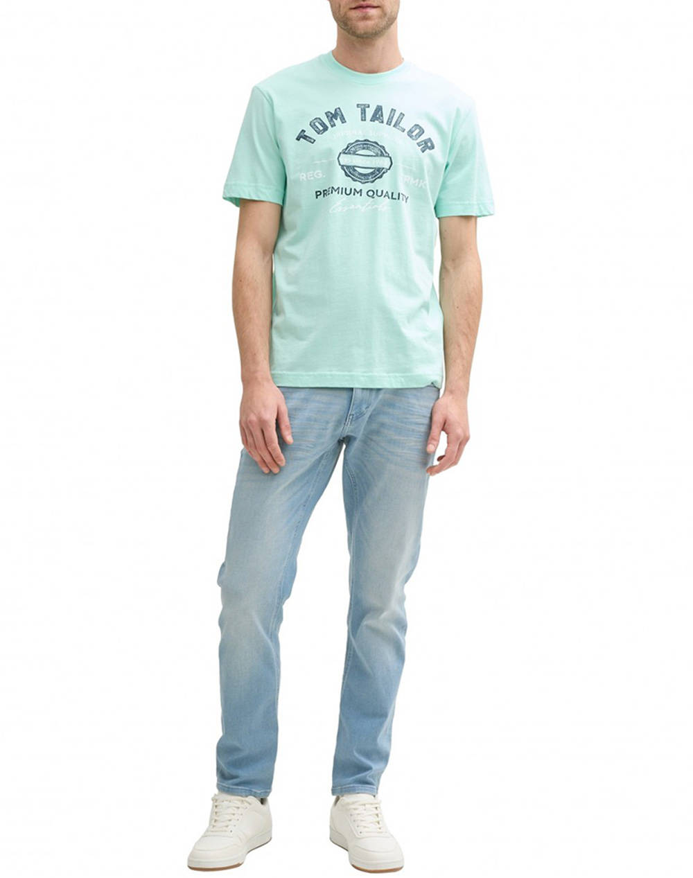 TOM TAILOR LOGO BLUZA DE BARBATI