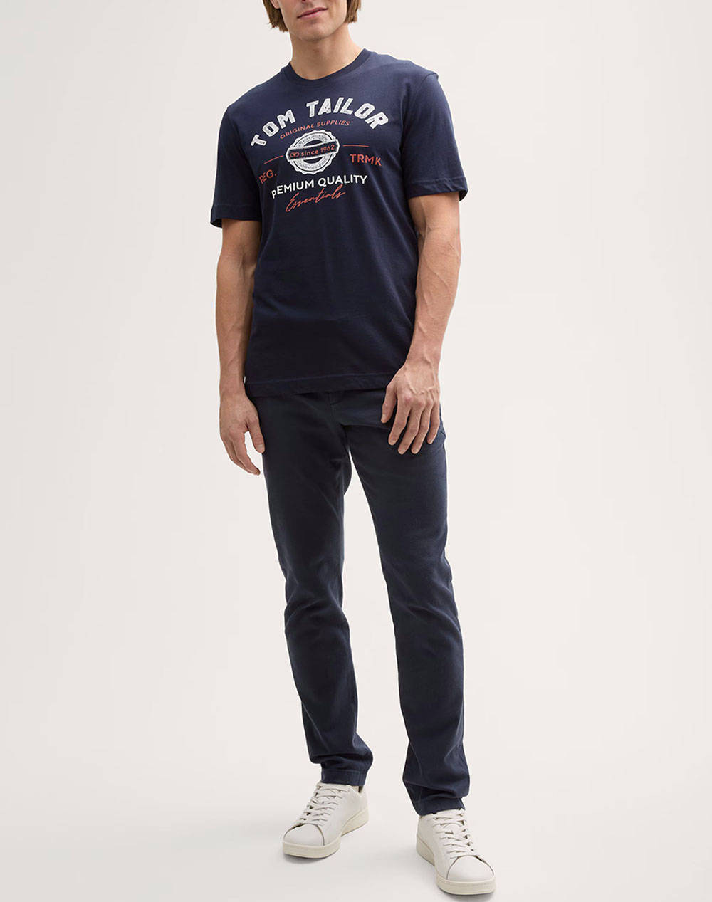 TOM TAILOR LOGO BLUZA DE BARBATI