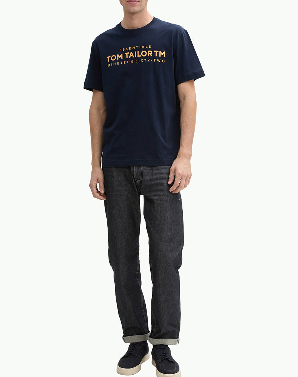 TOM TAILOR T-SHIRT WITH PRINT BLUZA DE BARBATI