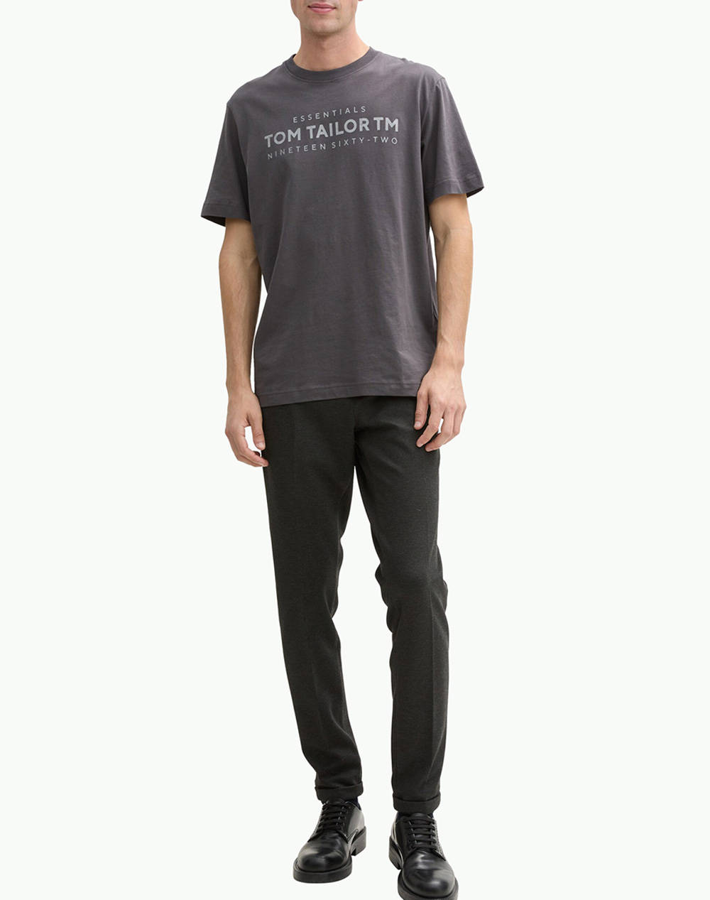 TOM TAILOR T-SHIRT WITH PRINT BLUZA DE BARBATI