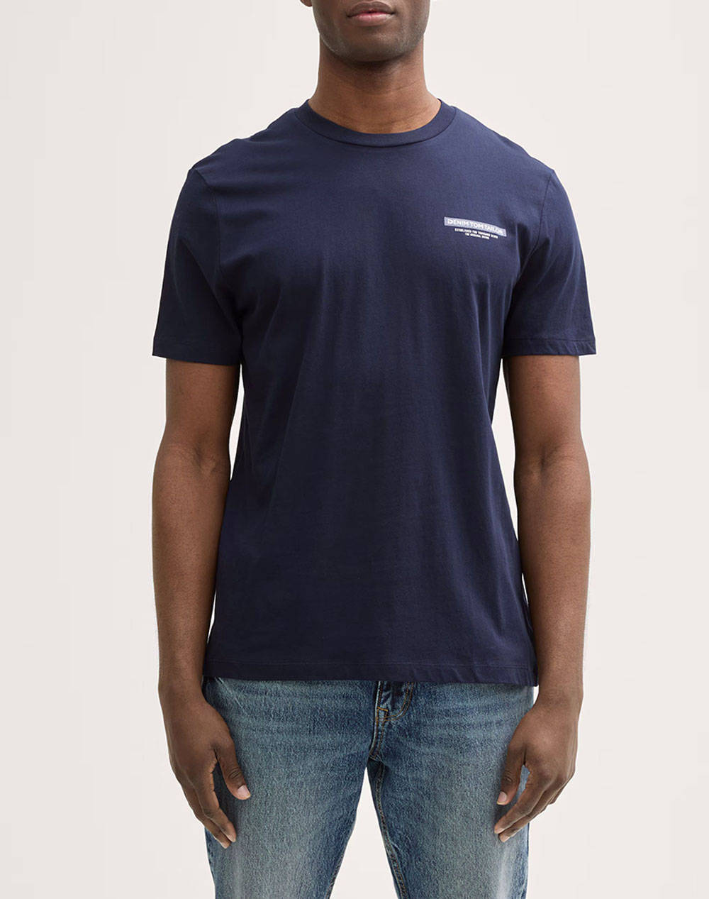 TOM TAILOR PRINTED T-SHIRT BLUZA DE BARBATI