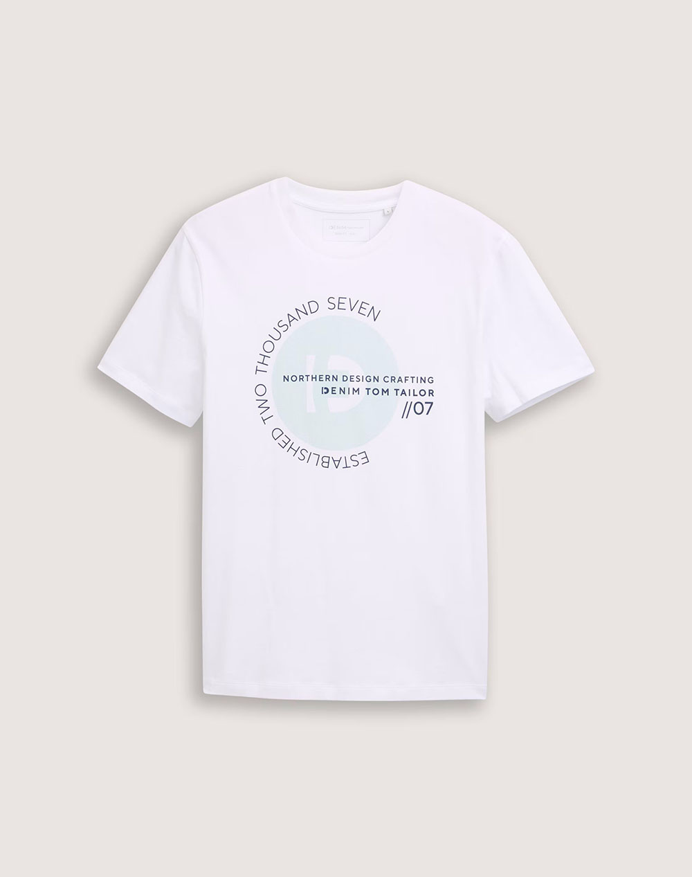 TOM TAILOR PRINTED T-SHIRT BLUZA DE BARBATI