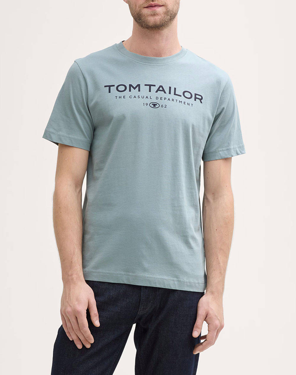 TOM TAILOR T-SHIRT WITH PRIN BLUZA DE BARBATI