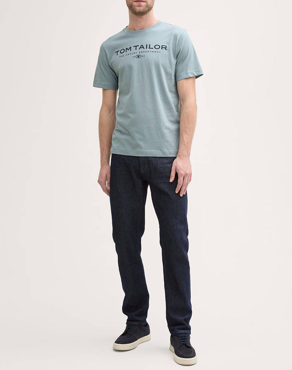 TOM TAILOR T-SHIRT WITH PRIN BLUZA DE BARBATI