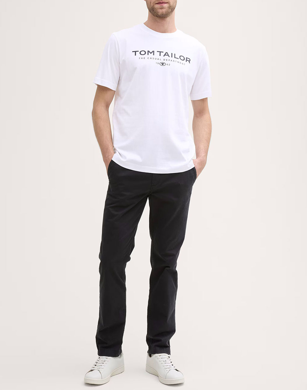 TOM TAILOR T-SHIRT WITH PRIN BLUZA DE BARBATI