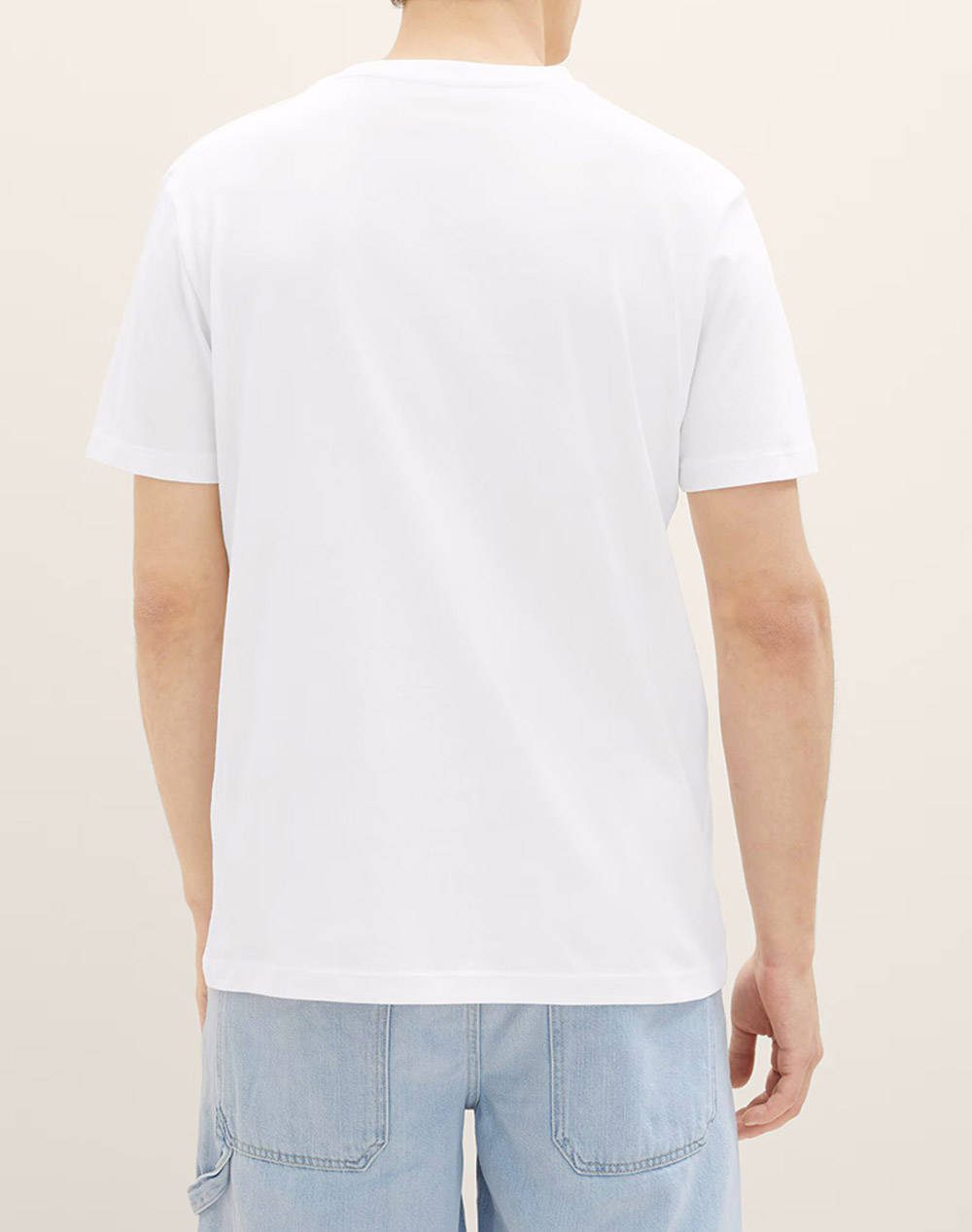 TOM TAILOR PRINTED T-SHIRT BLUZA DE BARBATI