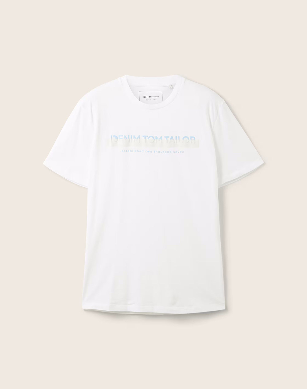 TOM TAILOR PRINTED T-SHIRT BLUZA DE BARBATI