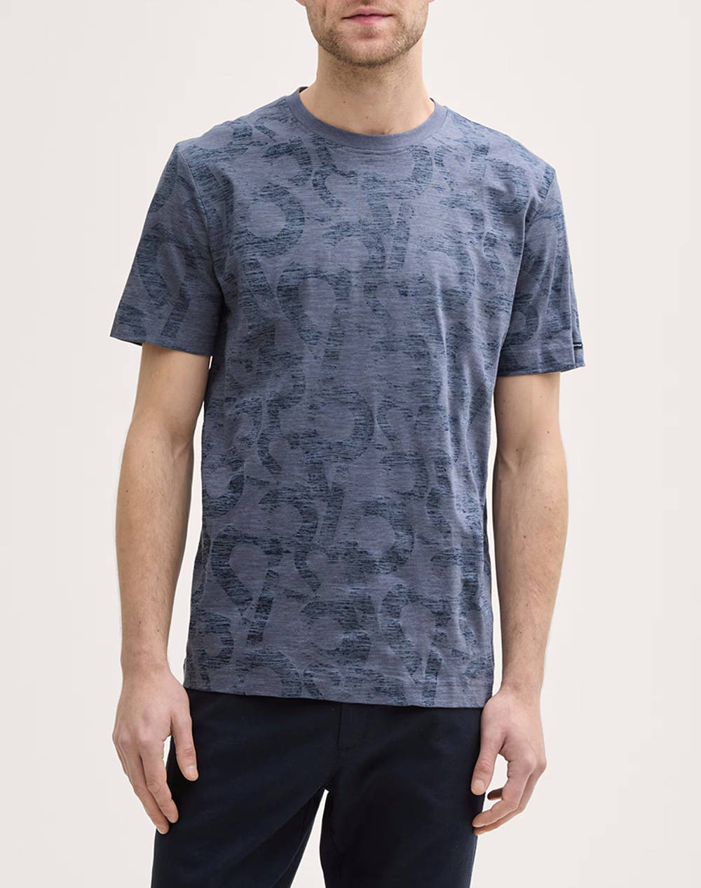TOM TAILOR ALLOVER PRI BLUZA DE BARBATI