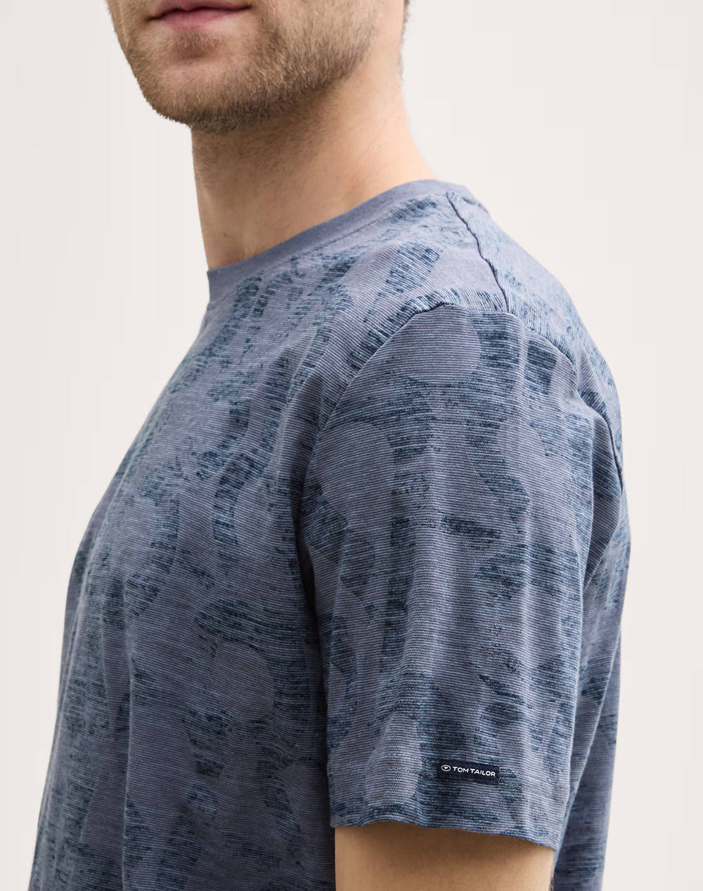 TOM TAILOR ALLOVER PRI BLUZA DE BARBATI