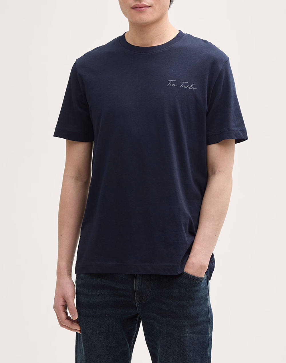 TOM TAILOR BASIC T-SHIRT BLUZA DE BARBATI