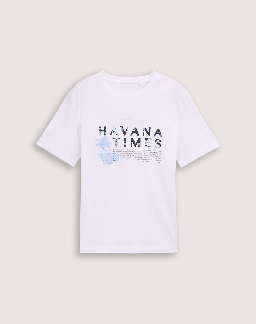 TOM TAILOR PRINTED T-SHIRT BLUZA DE BARBATI