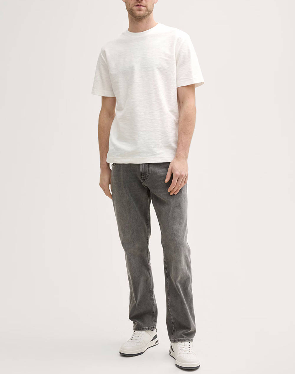 TOM TAILOR STRUCTURED T-SHIRT BLUZA DE BARBATI