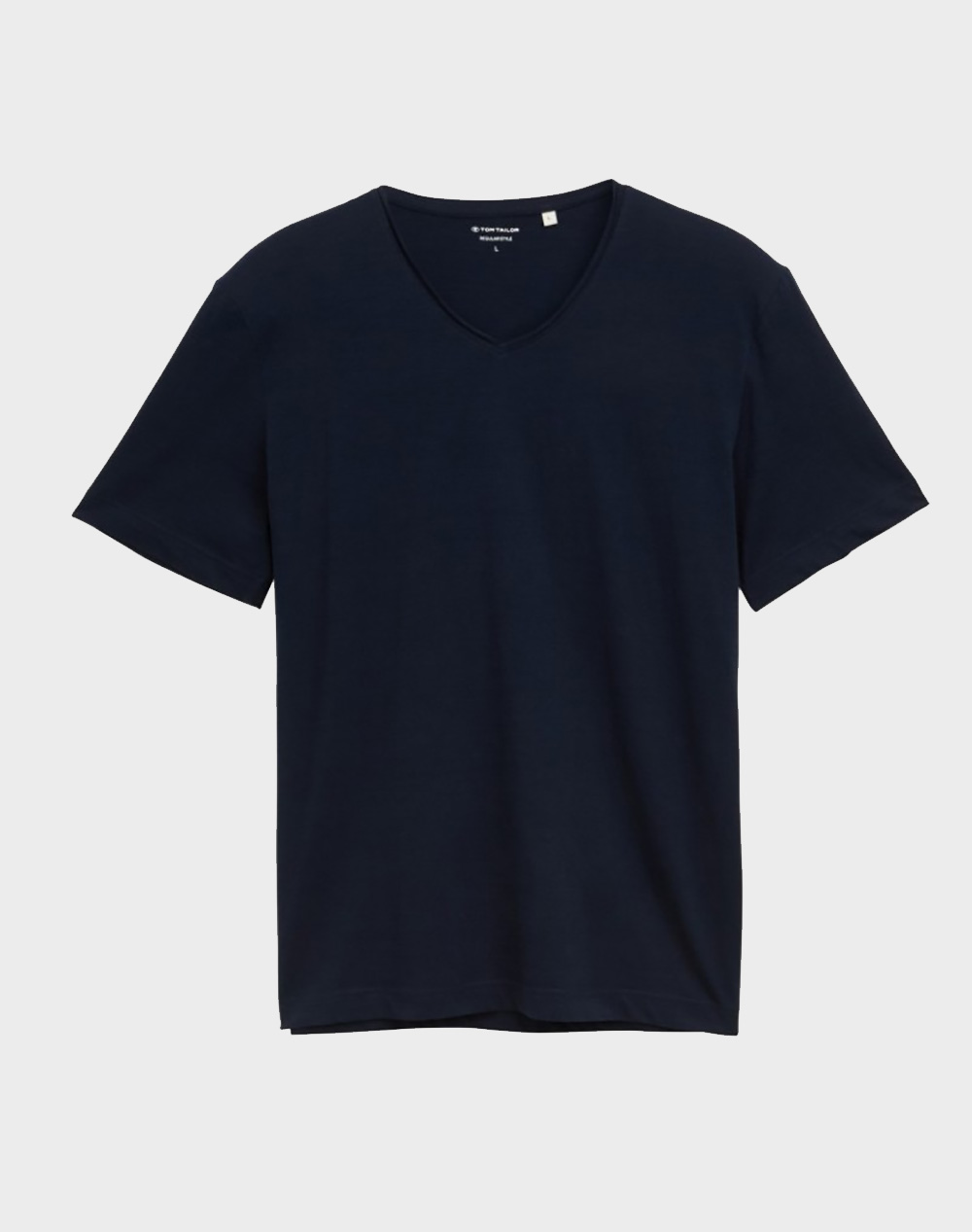 TOM TAILOR SLUB V-NECK T-SHIR BLUZA DE BARBATI