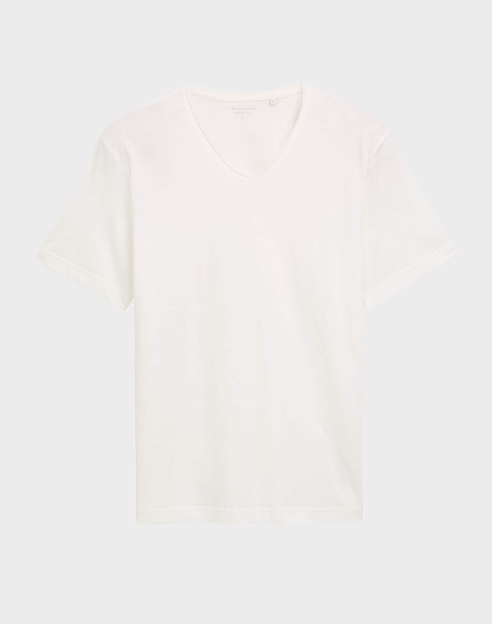TOM TAILOR SLUB V-NECK T-SHIR BLUZA DE BARBATI
