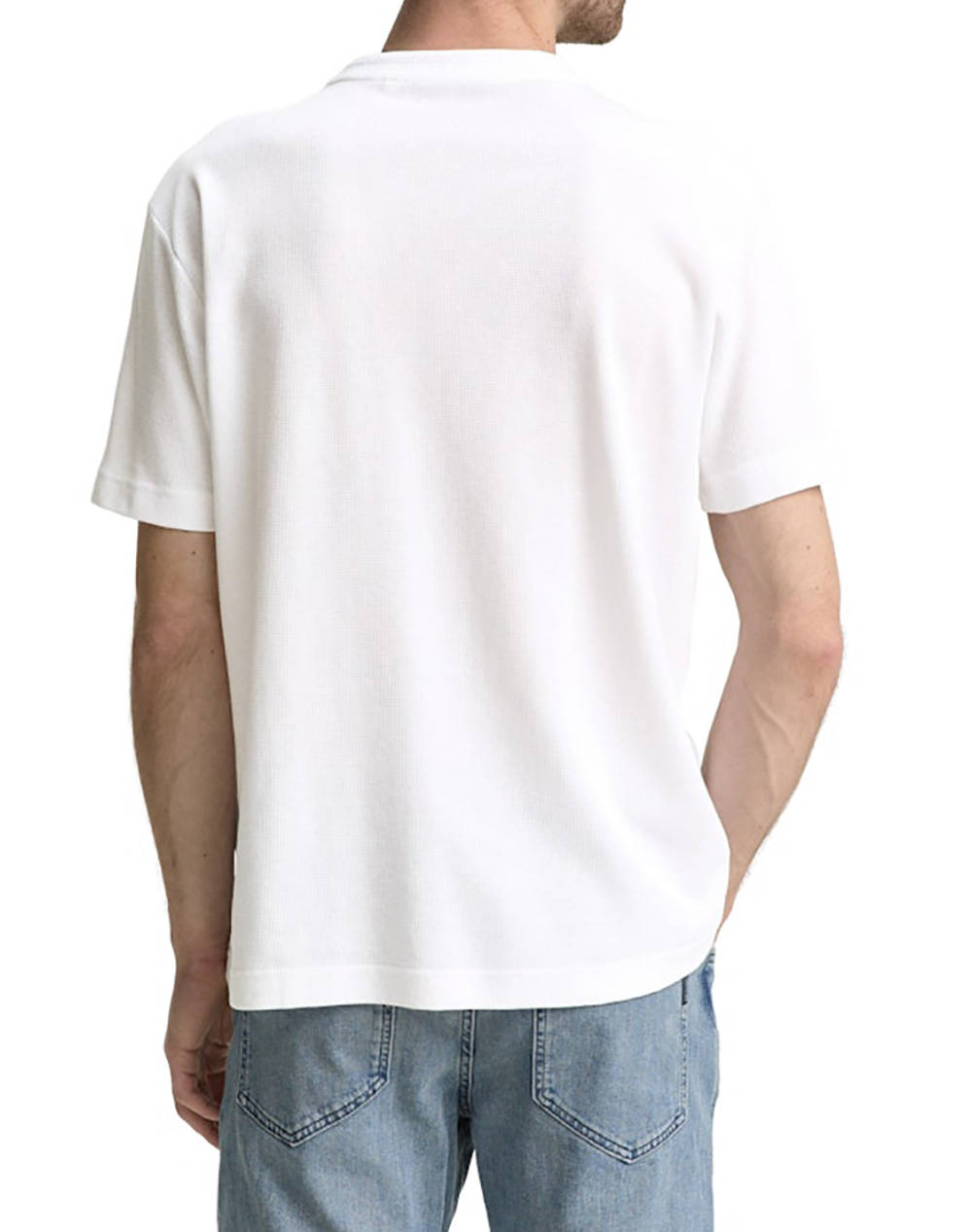 TOM TAILOR STRUCTURED T-SHIRT BLUZA DE BARBATI