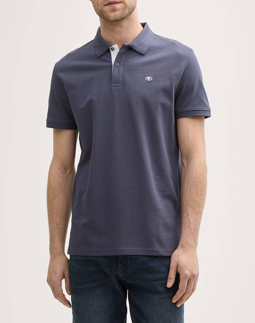 TOM TAILOR BASIC POLO WITH CON BLUZA DE BARBATI