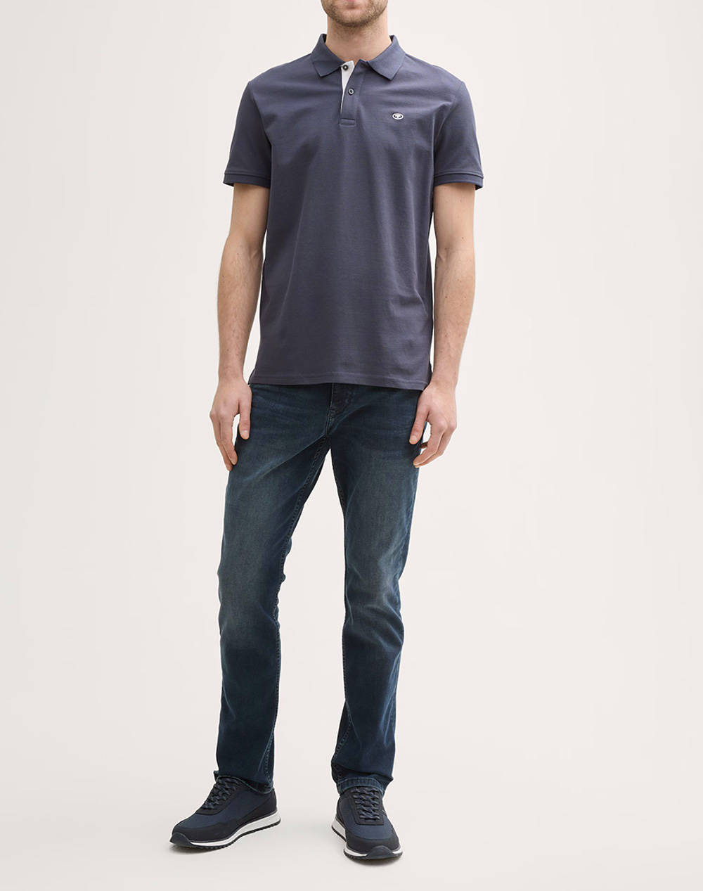 TOM TAILOR BASIC POLO WITH CON BLUZA DE BARBATI