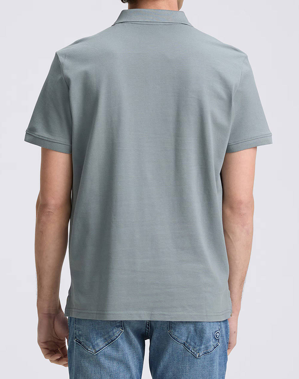 TOM TAILOR BASIC POLO WITH CON BLUZA DE BARBATI