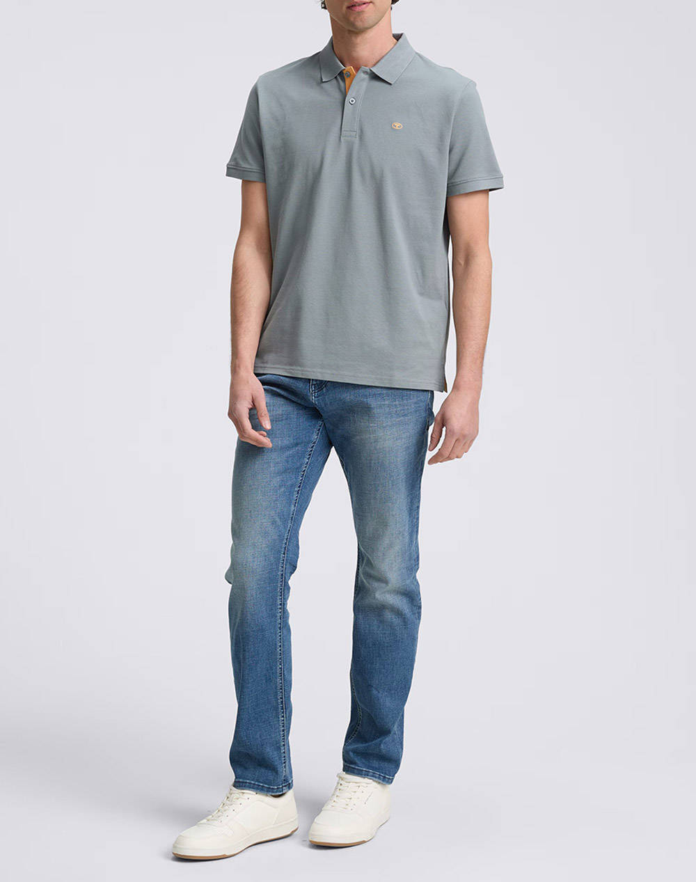 TOM TAILOR BASIC POLO WITH CON BLUZA DE BARBATI