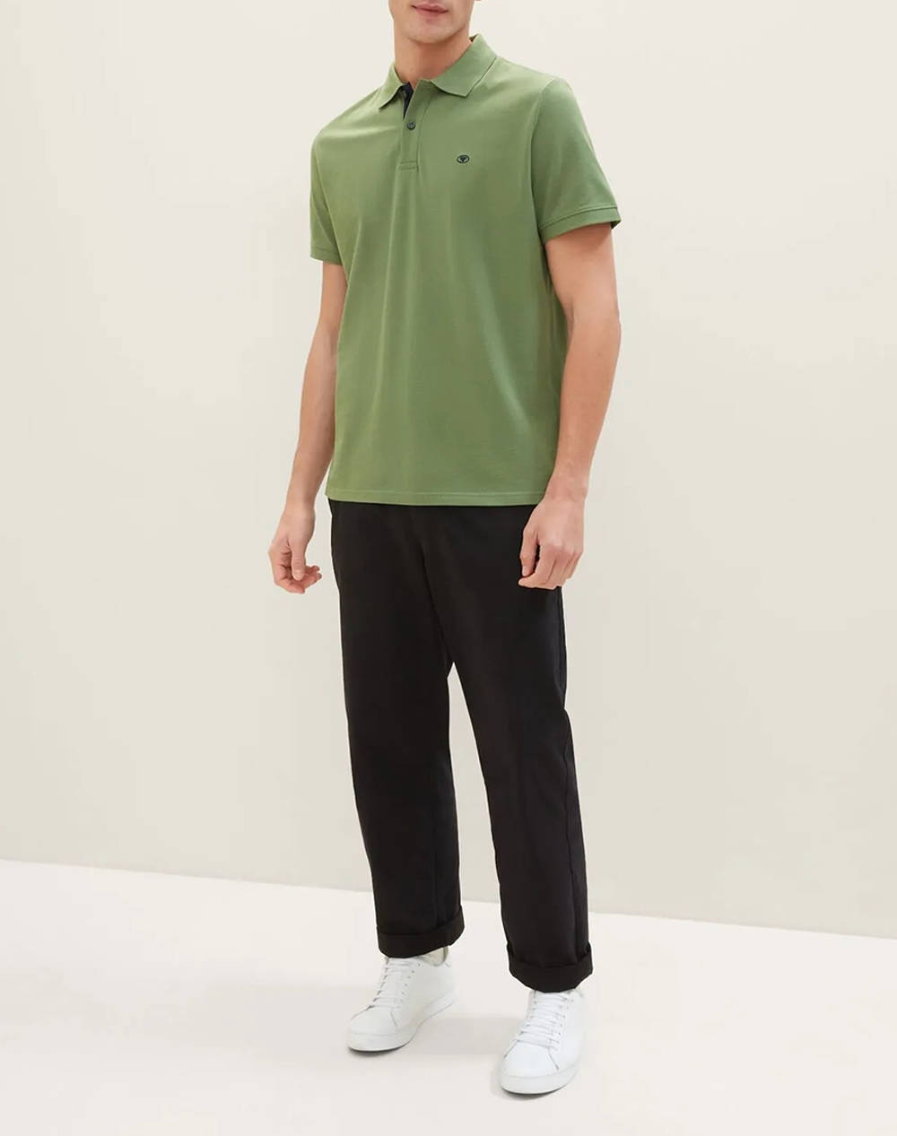 TOM TAILOR BASIC POLO WITH CON BLUZA DE BARBATI
