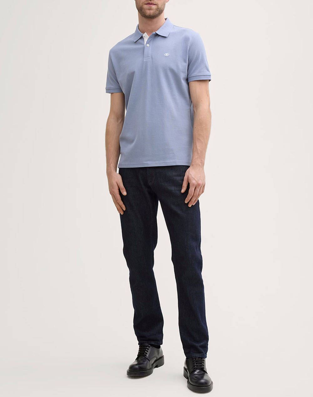 TOM TAILOR BASIC POLO WITH CON BLUZA DE BARBATI