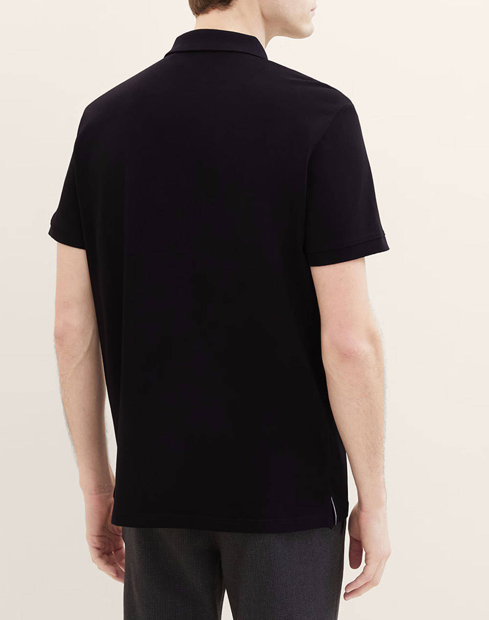 TOM TAILOR BASIC POLO WITH CONTRAST BLUZA DE BARBATI